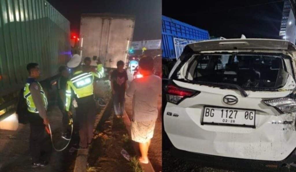 Diduga Rem Blong, Kecelakaan Beruntun di Palembang Sebabkan Korban Dilarikan ke RS