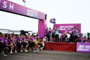 OPD dan Pejabat Pemprov Sumut Meriahkan Adhyaksa Internasional Run 2025