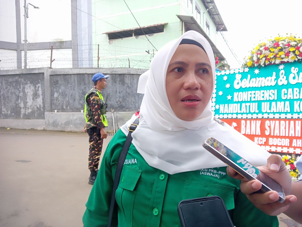 Anggota DPRD Kota Bogor Fraksi PKB - PPP (ASWAJA), Lusiana Nurissiyadah (KIS/NICKO)