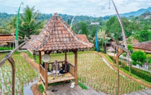 Nikmati Sensasi Makan Ala Pedesaan di Puncak Bogor, Cobain Menu Bancakan Rantang Bekal Petani!