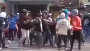 Massa Pemuda Diduga Anggota Pencak Silat Mengeroyok Tiga Pemuda di SPBU Perak Jombang
