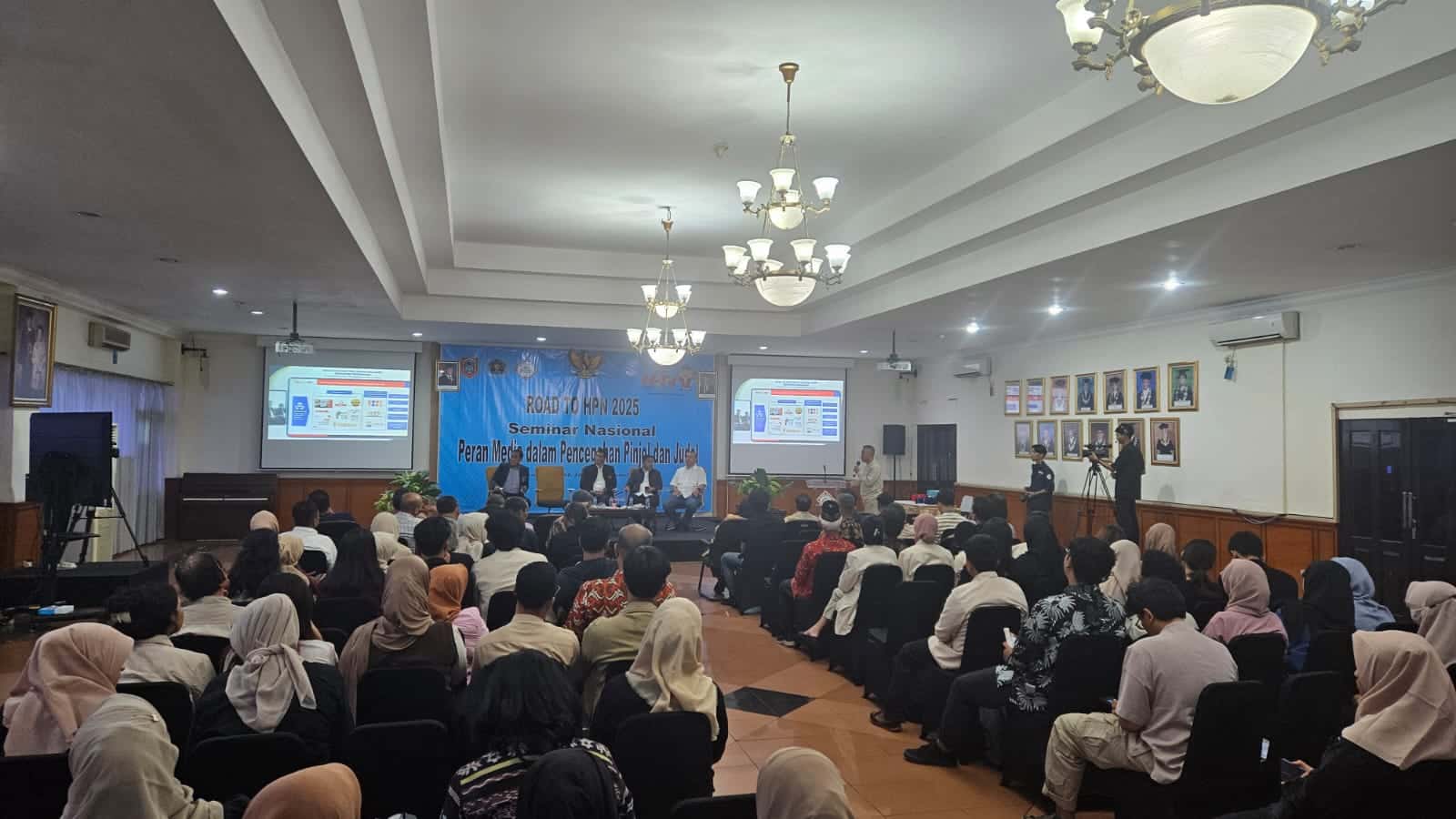 Sambut HPN 2025, PWI Pusat gelar seminar nasional soal pinjol dan judi online. (Ist)