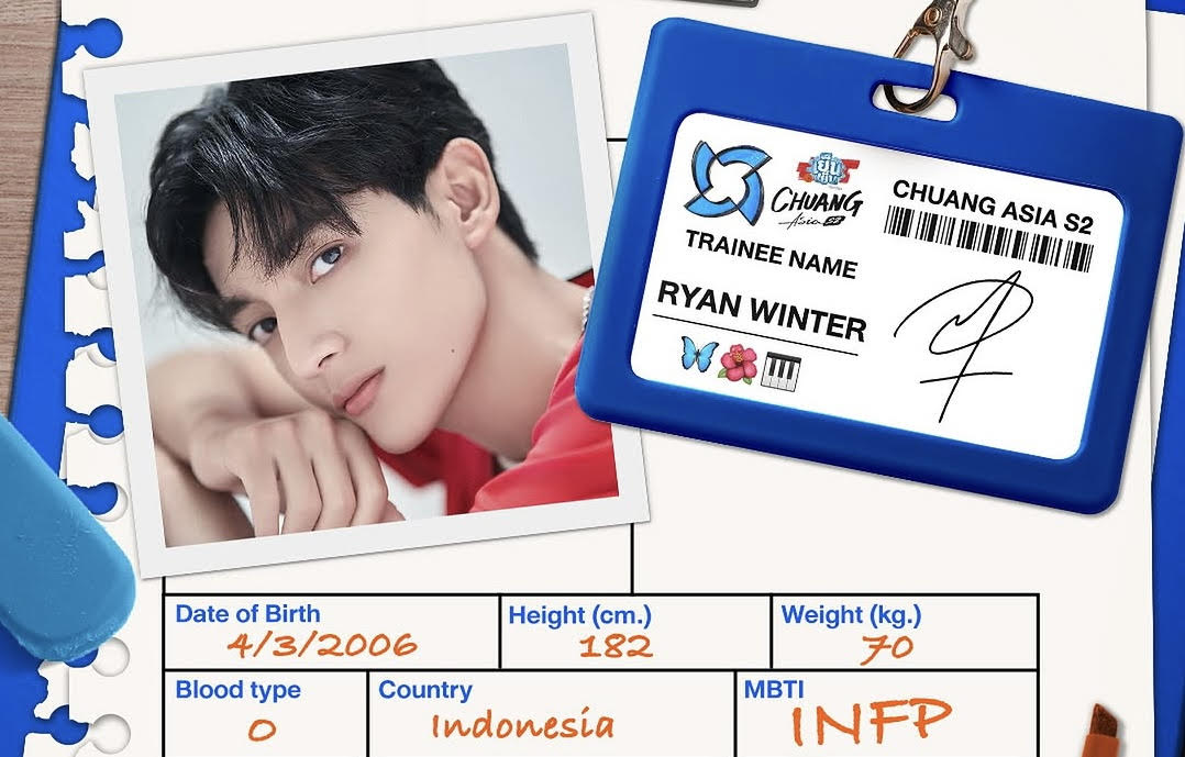Ryan Winter Jaegar Ignatius, yang tampil di WeTV dalam ajang Chuang Asia Season 2.(Ist)