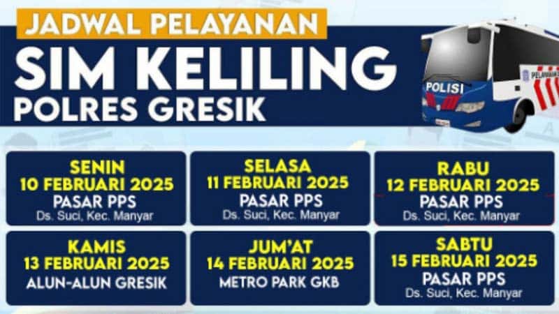 samsat keliling gresik
