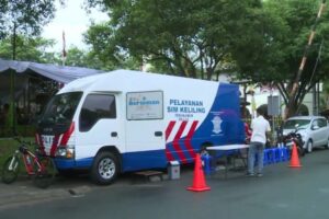 Layanan SIM Keliling Lebak Digelar di Alun Alun Rangkasbitung