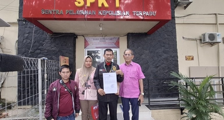 Oknum kades di OKU dilaporkan! Diduga melakukan Surat palsu dalam bentuk SK. (Ist)