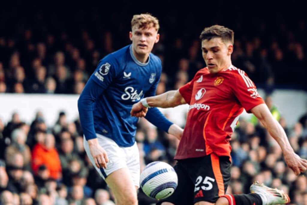 Skor Everton vs MU 2-2, Ugarte Selamatkan Muka Setan Merah