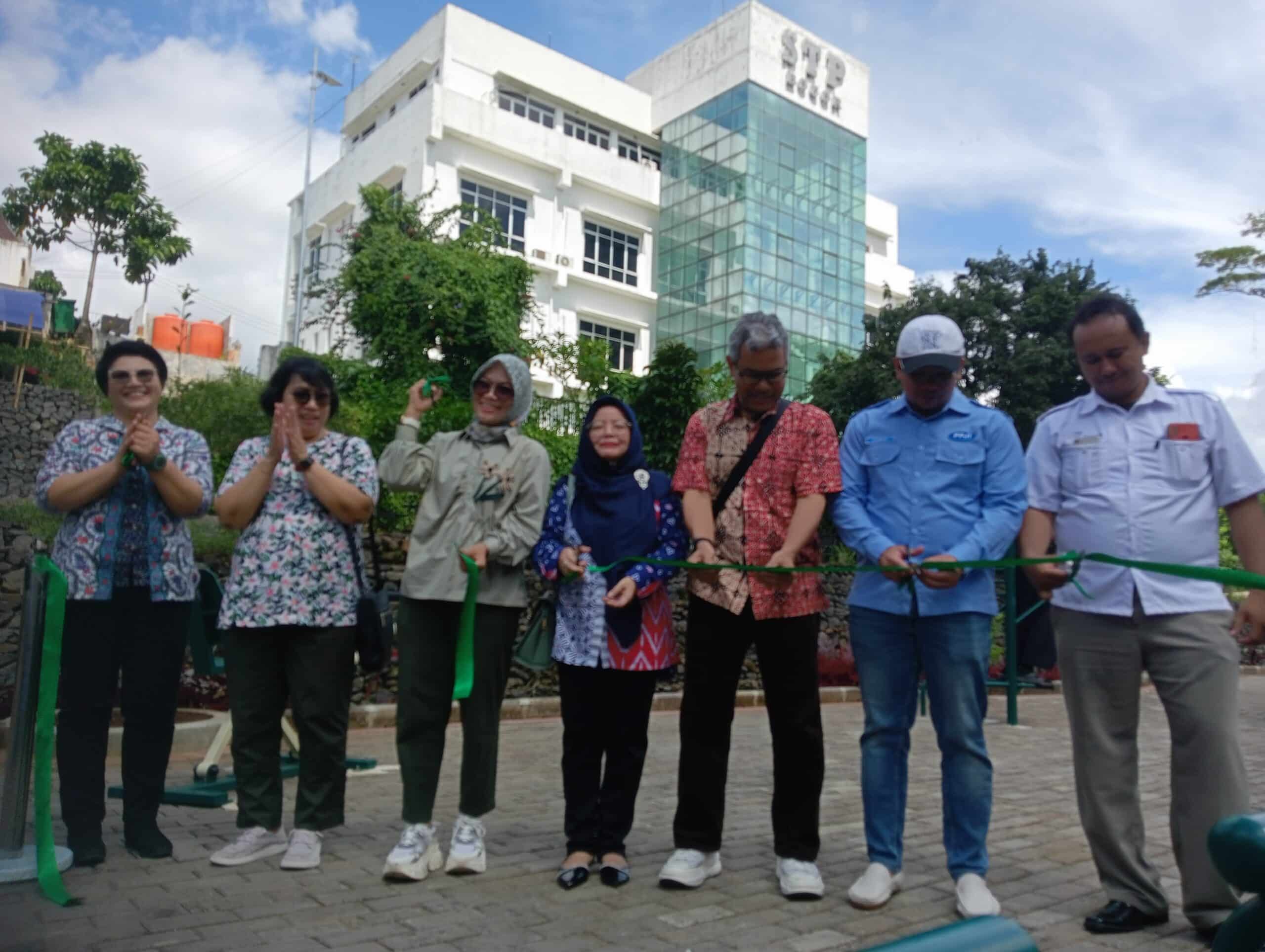 STP Bogor meresmikan sekaligus memperkenalkan fasilitas gym outdoor (KIS/NICKO)