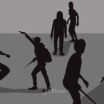 Mencekam! Warga Kebon Jeruk Diteror Geng Bersenjata, Polisi Turun Tangan