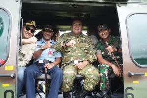 Bupati Bogor Pantau Arus Mudik Lebaran 2025 Menggunakan Helikopter