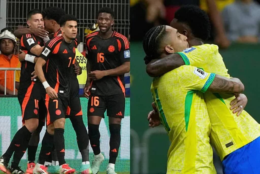 Brasil vs Kolombia 2-1 di Kualifikasi Piala Dunia 2026: Vinicius Junior Jadi Pahlawan