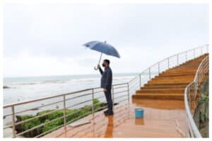 Menyambut Senja di Pantai Sayang Heulang, Destinasi Romantis di Garut