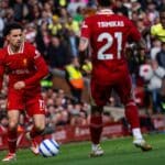 Pemain Liverpool saat bertanding di turnamen Eropa. (x.com/LFC)