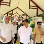 Menteri Sosial RI Saifullah Yusuf atau Gus Ipul saat meninjau lokasi yang akan dijadikan Sekolah Rakyat di STPL Kemensos, Bekasi Timur, Sabtu (8/3/2025). (KIS/Joy Andre)