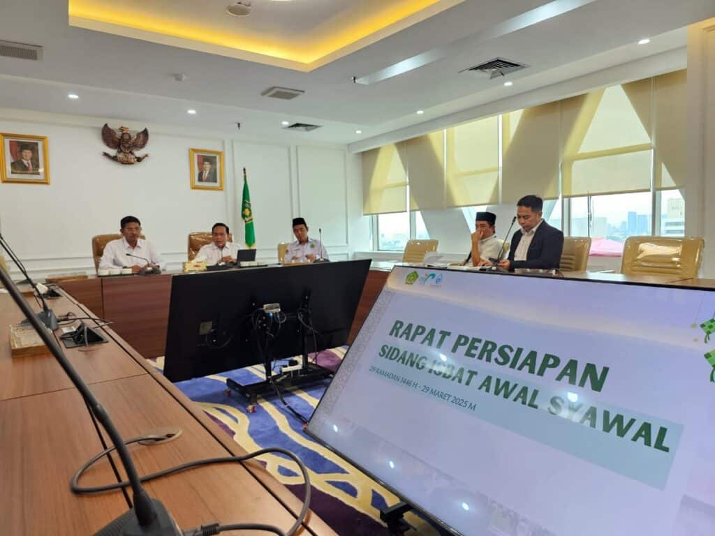 Kemenag Gelar Sidang Isbat Penetapan Idulfitri 2025 pada 29 Maret 2025