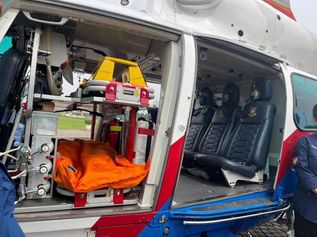 Polri Siapkan 2 Ambulans Udara untuk Layanan Darurat Lebaran 2025