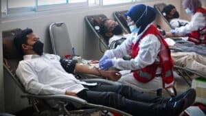 Komunitas Salam Setetes Darah Lebak Gelar Donor Darah