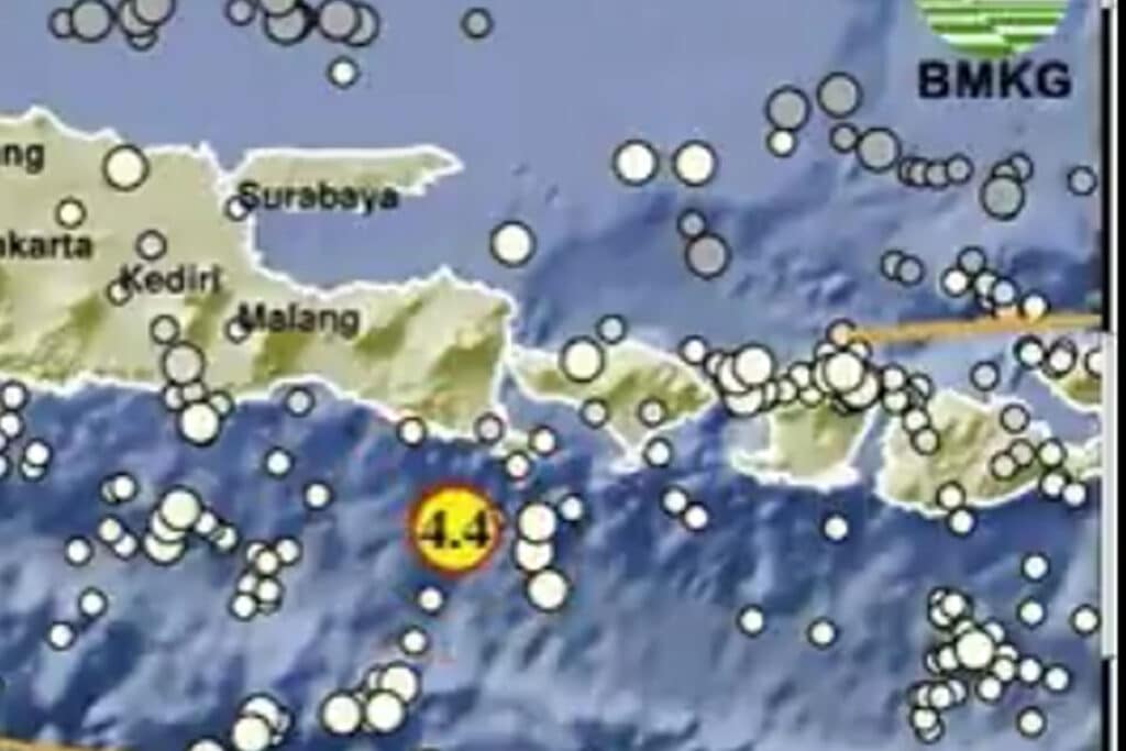 Gempa Magnitudo 4,4 Guncang Bali, Netizen: Jember Kerasa Tadi