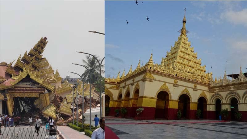 Simak Video Gempa Myanmar-Thailand, Korban Tewas Bisa Mencapai Ratusan Orang