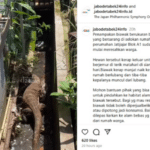 Video viral penampakan biawak berukuran besar (Instagram/jabodetabek24info)