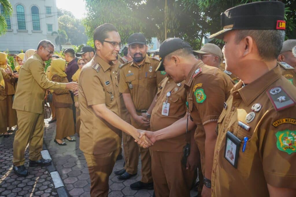 Pimpin Apel Perdana, Rico Waas Berharap Pemko Medan Bisa Jadi Keluarga Bagi Masyarakat