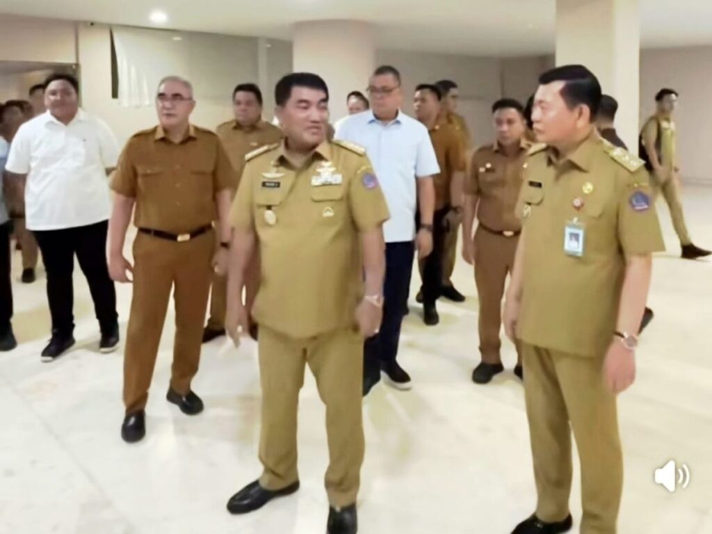 Gubernur dan Wakil Gubernur Sulawesi Utara Lakukan Sidak ke Ruang Kerja ASN dan PPPK