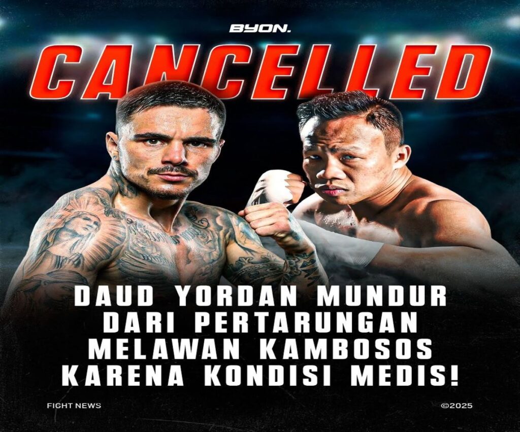 Daud Yordan Batal Tanding Lawan George Kambosos Jr., Ini Alasannya