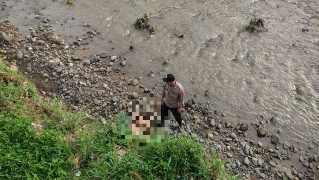 Geger di Garut: Warga Temukan Pria Tergeletak di Pinggir Sungai Cimanuk, Korban Berasal dari Cirebon