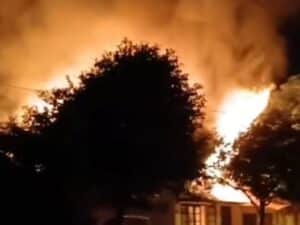 Kebakaran Hebat Landa Rumah di Bogor, Dua Motor Ludes Terbakar, Diduga Korsleting Listrik