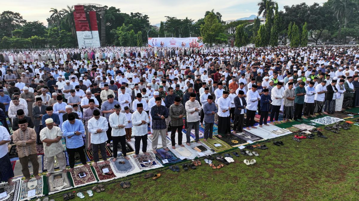 shalat idul fitri cibinong