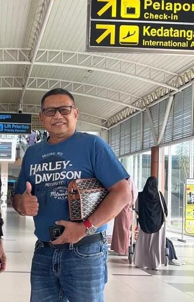 Penumpang di Bandara Sutan Syarif Kasim II Pekanbaru melonjak jelang Lebaran 2025. (Tbn/KIS)