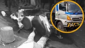 Panik Kemudian Ngerem Saat Menyalip Truk, Pria Jember Terjatuh Lalu Terlindas Truk dan Tewas