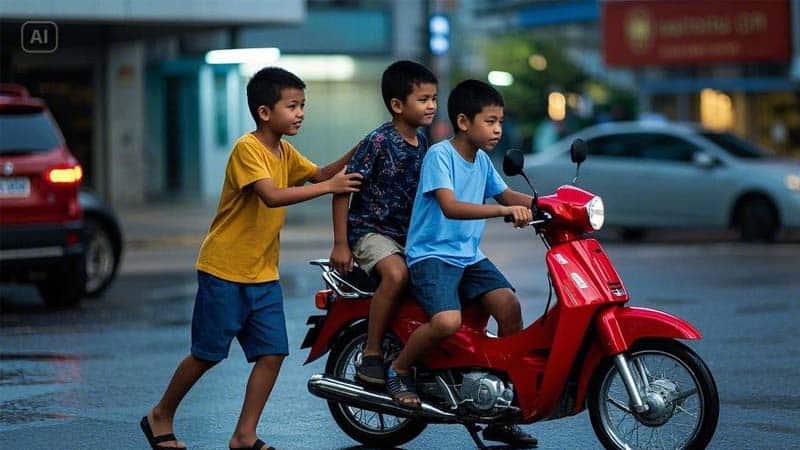 Kasus Pencurian Motor Anak di Bawah Umur Gresik, Dijual 150 ribu, untuk Main Game dan Jalan-jalan ke Surabaya