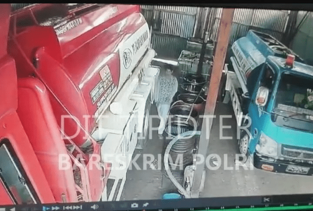 Truk tangki solar bersubsidi disita Direktorat Tindak Pidana Tertentu (Dirtipidter) Bareskrim Polri.(Ist)