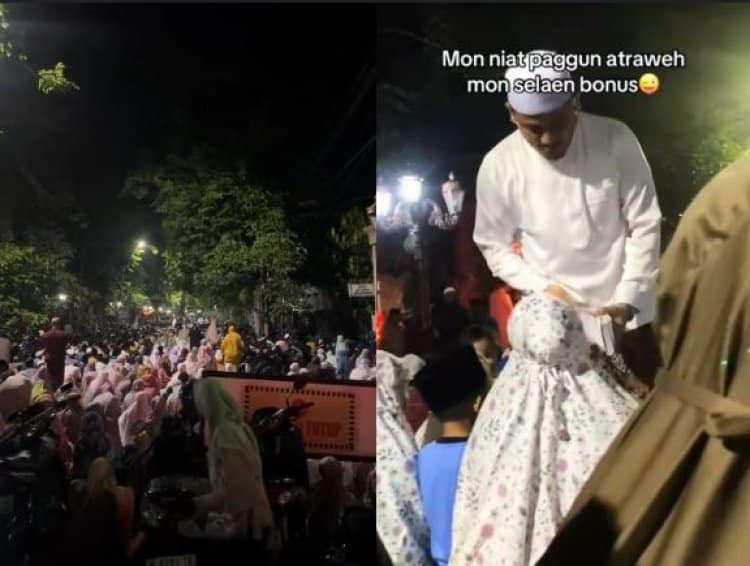 Viral Salat Tarawih di Sumenep, Tiap Orang Dapat Uang Rp 300 Ribu