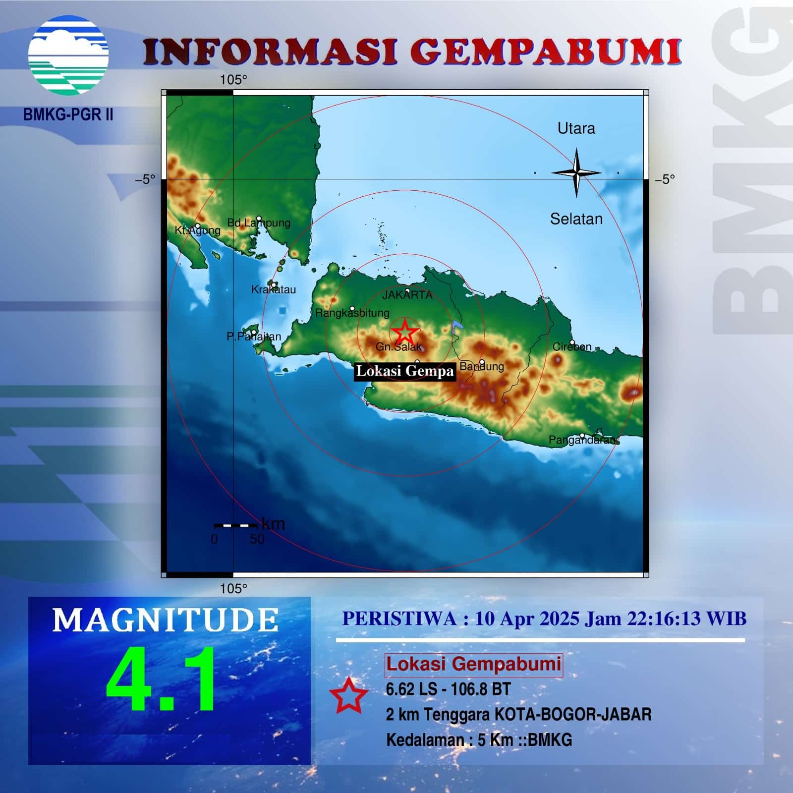 gempa bogor