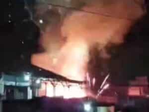 Ledakan Petasan Diduga Jadi Pemicu Kebakaran di Pasar Leuwiliang Bogor