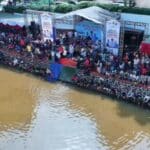Acara mancing massal dan kuliner gratis di Setu Gedung Kesenian Kabupaten Bogor (KIS/IST)