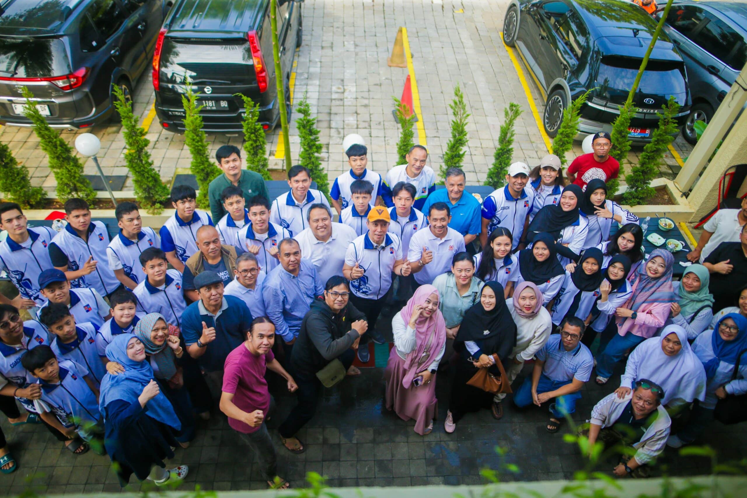 Keberangkatan 26 atlet anggar Kota Bogor untuk Kejurda Jawa Barat yang digelar di Kota Bandung (KIS/IST)