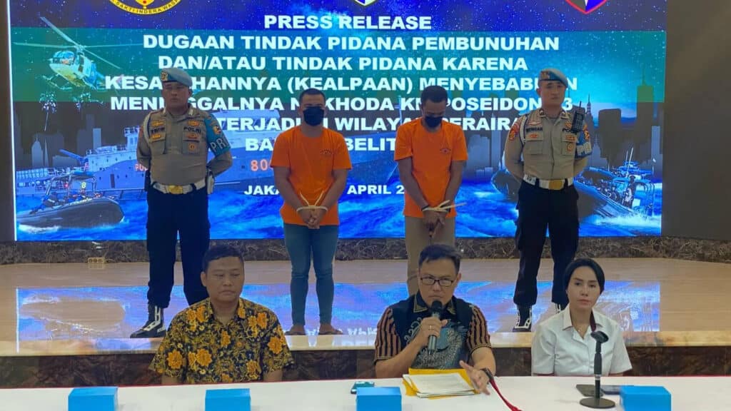 Ditpolair Baharkam Polri Ungkap Kasus Penggelapan dan Dugaan Pembunuhan di Laut