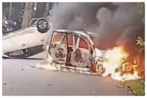 Penangkapan Ketua Ormas di Depok Berujung Kericuhan, 3 Mobil Polisi Dibakar