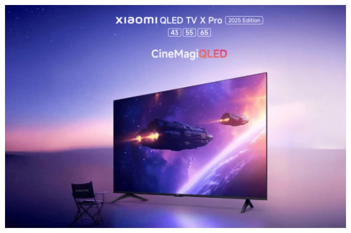 Xiaomi Luncurkan TV QLED X Pro 2025, Tersedia Hingga Ukuran 65 Inci