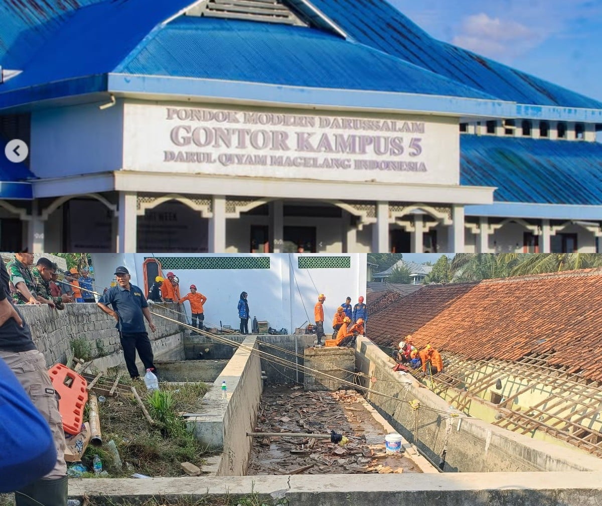 Bantuan Kemensos Pasca Longsor Gontor 5