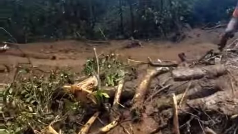 Dua Mobil Tersapu Longsor di Jalur Pacet-Cangar, Seorang Korban Teridentifikasi Warga Sidoarjo