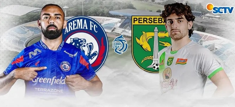 Link Live Streaming Arema FC vs Persebaya di BRI Liga 1