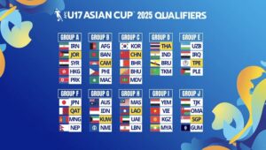 China dan Thailand Terhempas di Piala Asia 2025