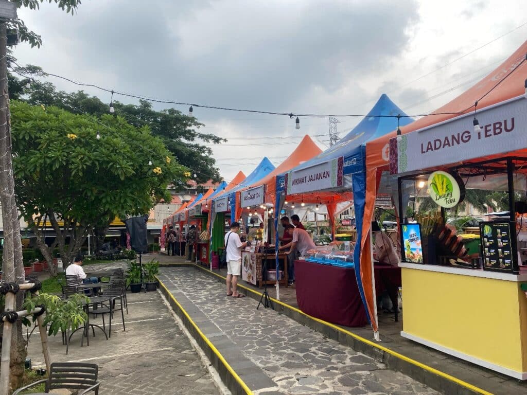 Festival Kebon Jati di Summarecon Serpong Ladang Memuaskan Rasa Lapar