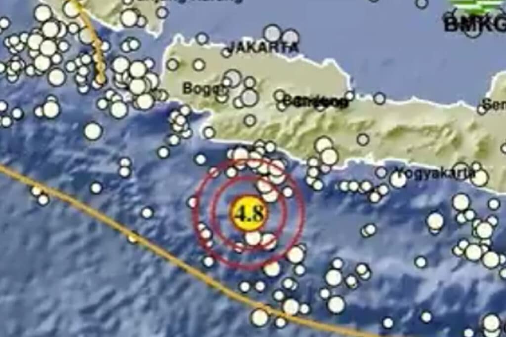 Gempa Garut Berkekuatan 4,8 Magnitudo Terjadi Selasa Pagi