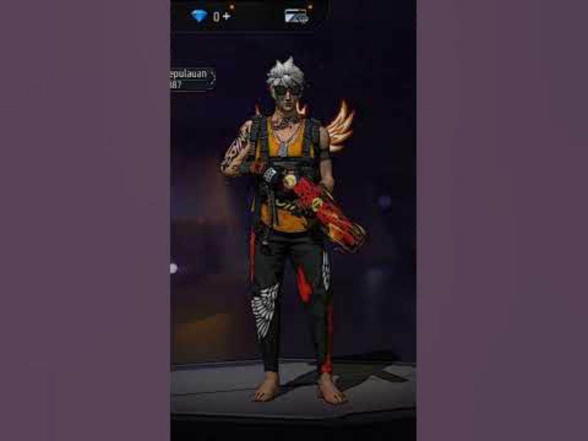 celana angel merah ff