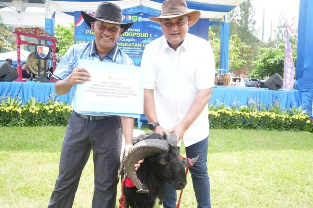Domba Garut Jadi Bintang di Pesta Patok HUT ke-79 TNI AU Kabupaten Bogor